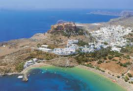 Award winning beaches in Rhodes, Greece on Archaeologous Private Tour