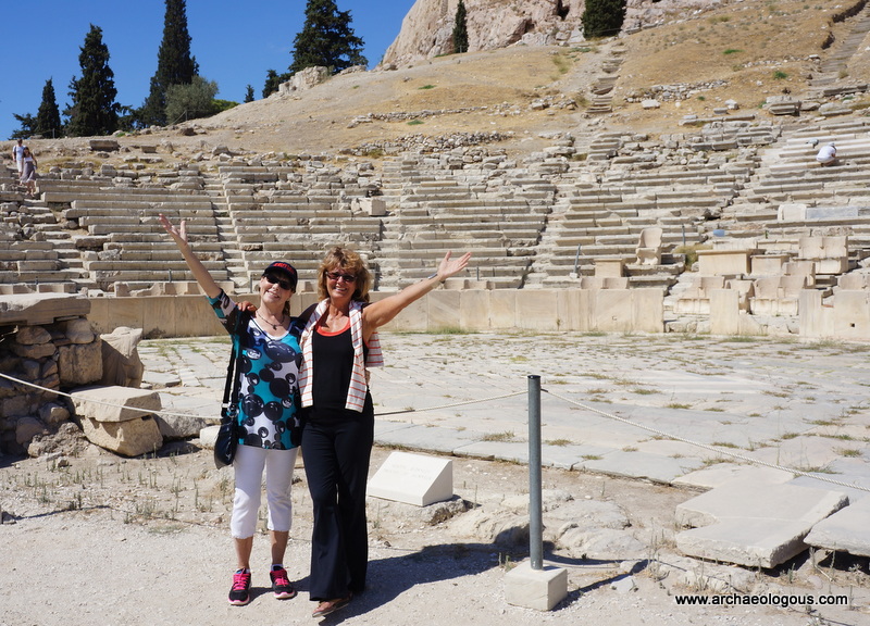 Archaeologus Walking tour below Acropolis-Athens